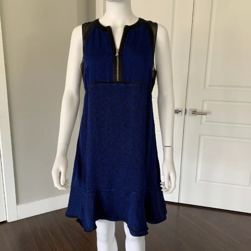 3.1 Phillip Lim blue and black dress